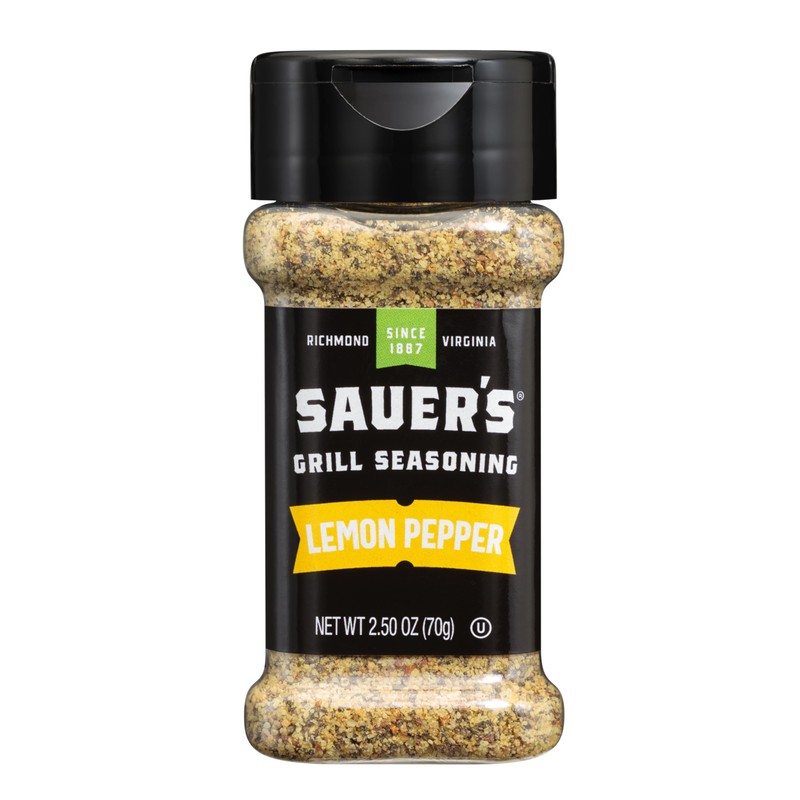 Sauer's Lemon Pepper Seasoning, 2.50 Ounce (Pack of 1)