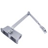 TINVHY 2 Pack Commercial Door Closer Aluminium Finish,Dual Valve, Surface