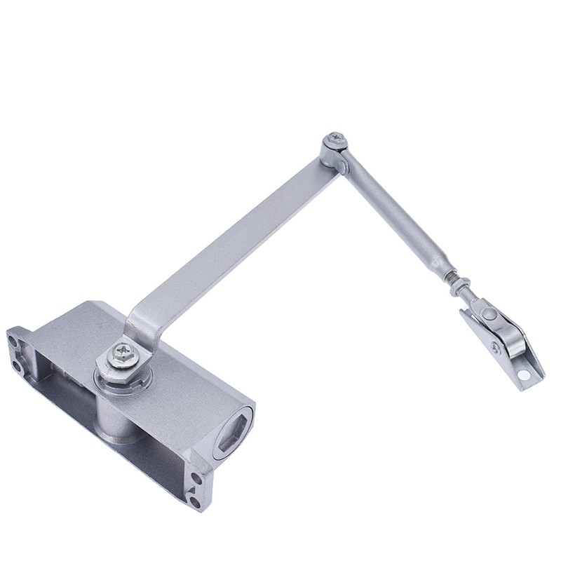 TINVHY 2 Pack Commercial Door Closer Aluminium Finish,Dual Valve, Surface