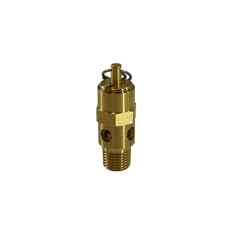 Kingston 1/4” NPT Brass Soft Seat Industrial Pressure Relief Valve,
