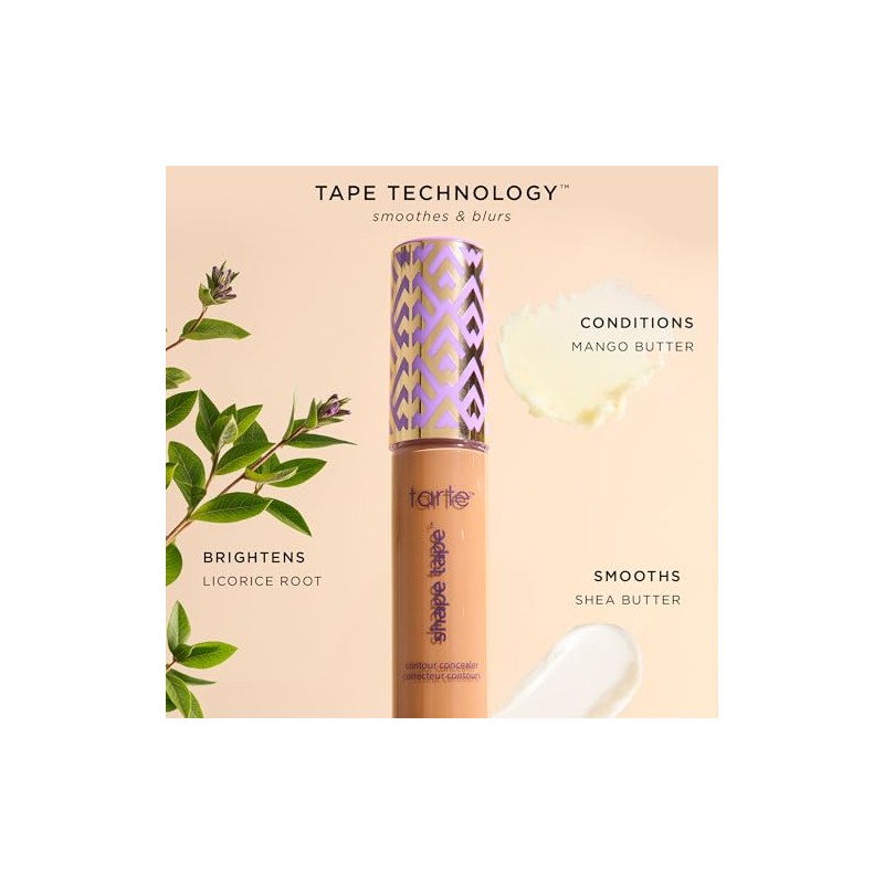 tarte tarte shape tape full-coverage concealer - 57S rich sand