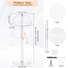 Hat Display Stands, 8" to 16" Adjustable Height Acrylic Cowboy