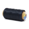 Mandala Crafts Navy Blue Flat Waxed Thread for Leather Sewing
