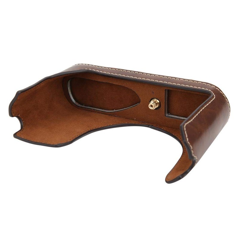 Mugast Camera Case Cover,PU Leather Half Body Shell Protector with