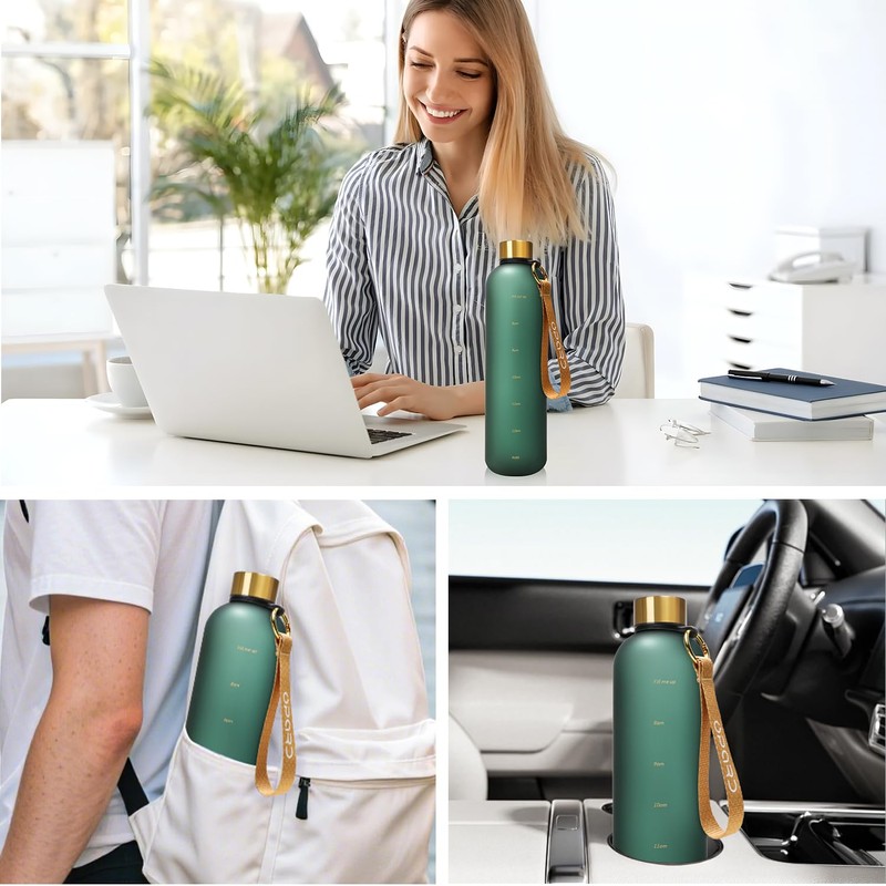 Opard Drinking Bottle 1 L / 800 ml, Suitable for