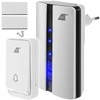 MT MALATEC Doorbell Set Wireless Range 150 Metres Waterproof IP44