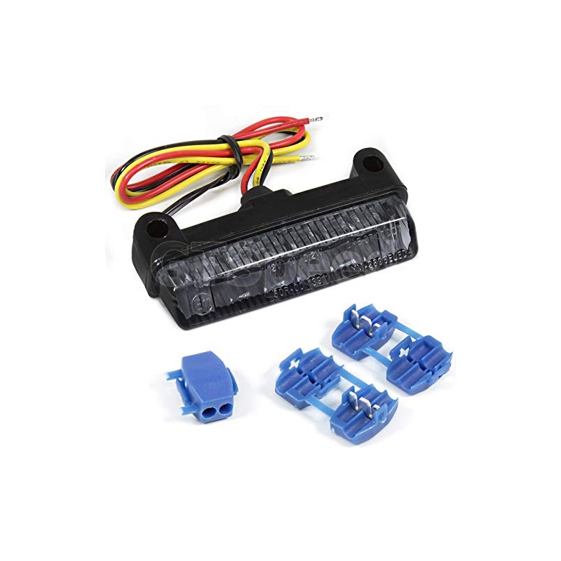 GT-Speed - Smoke Mini Motorcycle LED Rear Taillight Lamp Indicator
