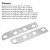 Exhaust Manifold Gasket Bolts Studs Kit 53013943AA Replacement for Dodge