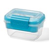 Starfrit Easy Lunch Rectangular 2-Tier Snack Container - Removable Tray