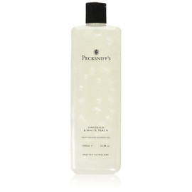 Pecksniff's Classic 1L Square Shower Gel Gardenia & White Peach