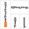SpeTool Router Bits 1/2 Inch Shank Spiral Router Bit Up&Down
