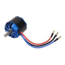 RC Brushless Motor,5055 400KV 1420W Brushless Motor High Efficiency Motor with 4.0mm Banana Plug RC Brushless Motor for RC Aircraft Plane Upgrade Parts