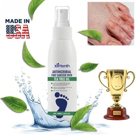 Foot Spray with Tea Tree Oil, Foot Care Dry Feet Plantar Moisturizing Deodorant, Advanced Foot and Nail Spray:_1 PCS
