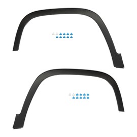 Front Fender Flares for 2019 2020 2021 2022 2023 Cherokee, Wheel Fender Flare Molding 68315995AD 68315994AD (Driver+Passenger Side)
