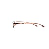Select-A-Vision Flex 2 Lightweight Flexible Oval Frame Readers, Brown, 1.25