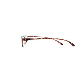 Select-A-Vision Flex 2 Lightweight Flexible Oval Frame Readers, Brown, 1.25