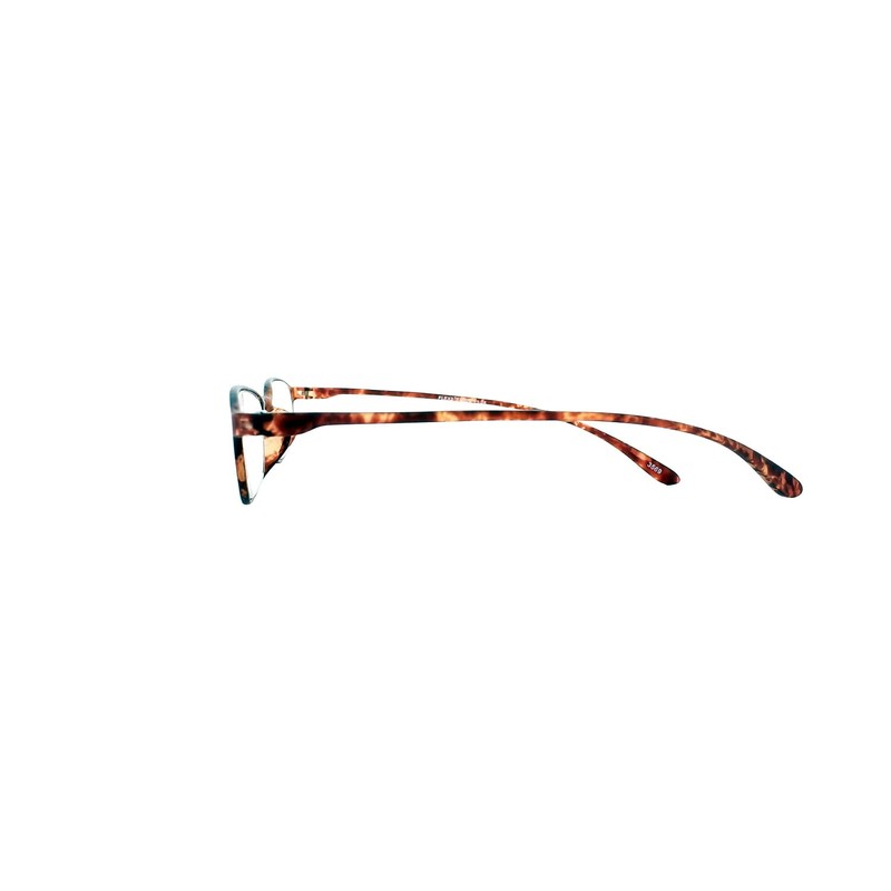 Select-A-Vision Flex 2 Lightweight Flexible Oval Frame Readers, Brown, 1.25