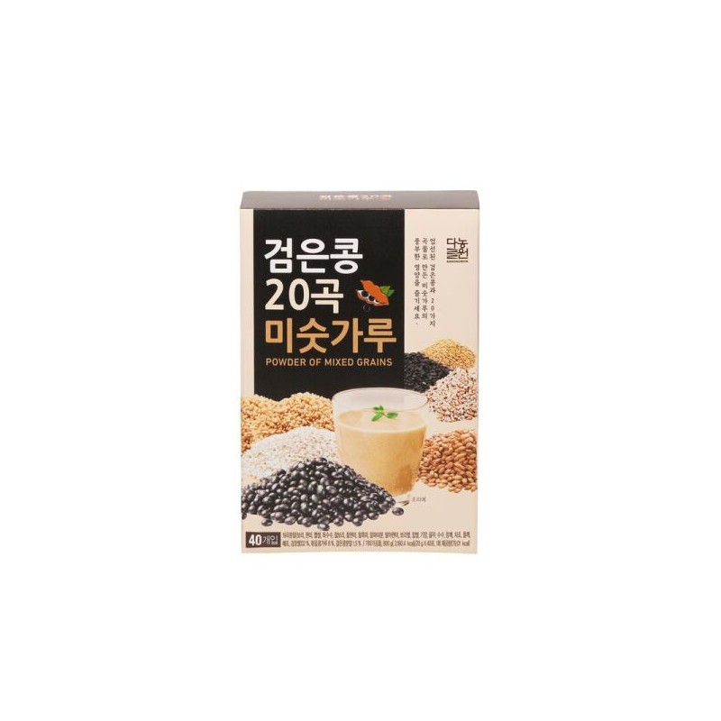 Danongwon 다농원 검은콩 20곡 미숫가루 40T Danongwon Black Bean 20