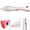 Wooden Large Artificial Popper Fish Lure Topwater Simulation Bait Fishing