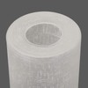 Anmire 2 Pack White Linen Frosted Glass Lamp Shade, Cylinder