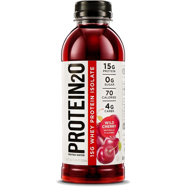 Protein2o Flavored Protein Water, Berry Splash, 12 pack