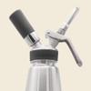 CreamRight Stainless Steel Whipped Cream Dispenser with Decorating Tips, Whip