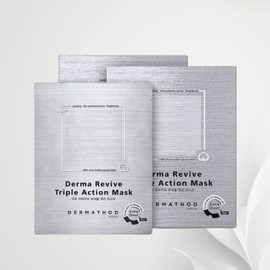 Dermasword Dermasode Derma Revive Triple Action Mask Pack 1 box 8 sheets Moisturizing pack for redness, heat and sensitive skin / 더마소드 더마 리바이브 트리플 액션 마스크팩 1박스 8매 홍조 열감 예민 민감피부 보습팩
