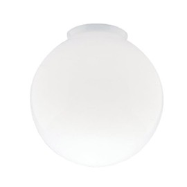 Westinghouse 8557000 Gloss White Machine Blown Glass Globe Shade
