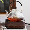 ZENATION Japanese Style 950ml Glass Teapot with Removable Infuser, Stovetop