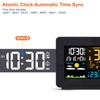 Zorpupoa Projection Alarm Clock, WWVB Atomic Projector Radio Control Clock