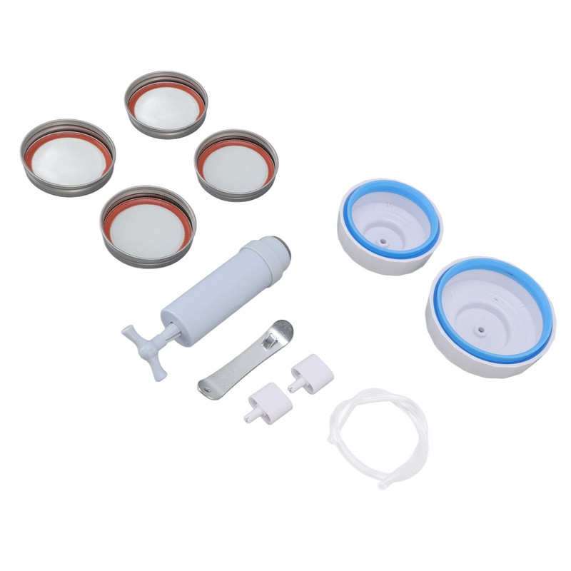 Jar Vacuum Sealer Jar Sealing Kit with Hand Vacuum Pump