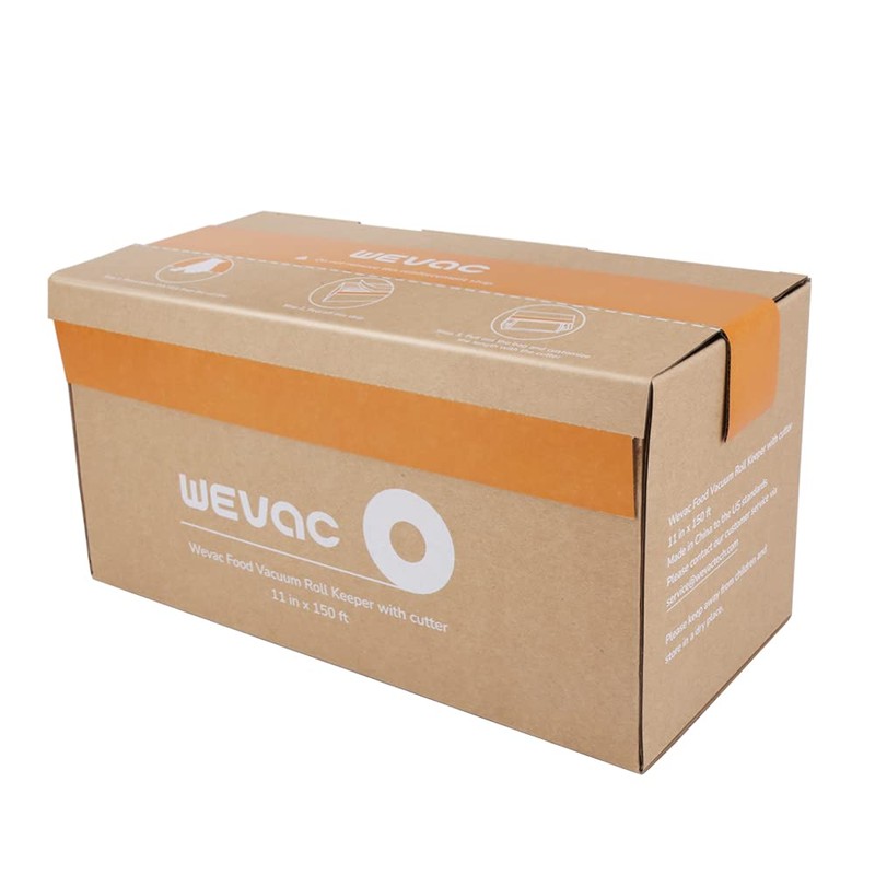 Wevac Vacuum Sealer Bags for Food, 11"x150' Roll, Fits Food