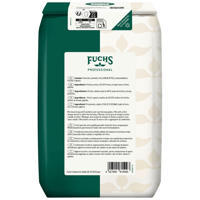 Fuchs Professional - Mix di spezie per erbe da insalata