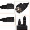 HEARFALCOM Tactical Military Accessories 6-Pin V2 U94 PTT Adapter for