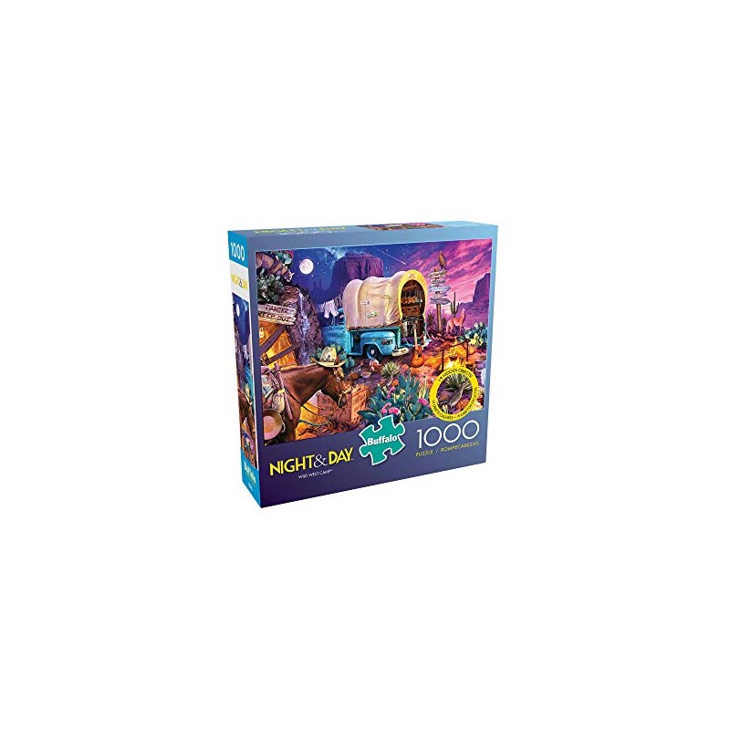 Buffalo Games - Wild West Camp - Puzzle de 1000