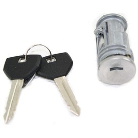 For Jeep Grand Cherokee Ignition Lock Cylinder 1999 00 01 02 03 2004 | w/Keys | Chrome | Operable Key | Ignition Switch