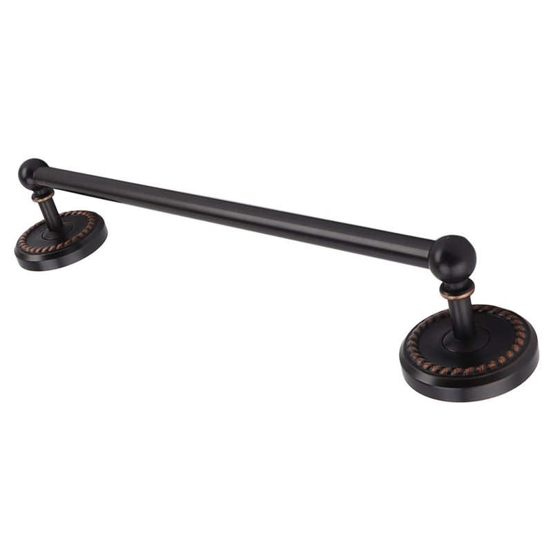 All Copper Bathroom Towel Bar European Style Wall Mounted Towel
