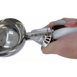 Vencort Cuchara Para Bolas De Helado Grande Profesional Acero 5.3 Oz