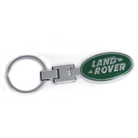 Car Logo Keyring, for Land Rover with Logo, Car Key Ring, Replacement Accessories for Unisex Family Gift, A, Coloured