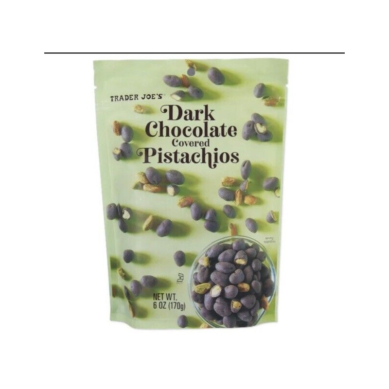 Trader Joe's 2 Packs Trader Joe's Dark Chocolate Covered Pistachios