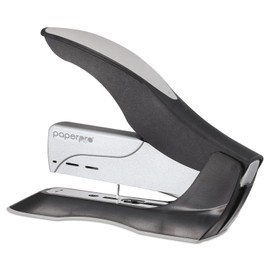 PaperPro-Bostitch 1300 inHANCE Stapler, 100-Sheet Capacity, Black/Silver