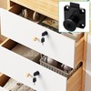 Faankiton 4 Sets Security Drawer Locks, Security Cam Lock 22mm,