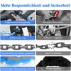 Anweller Bicycle Lock Fingerprint, High Security Anti-Theft Bicycle Chain Lock