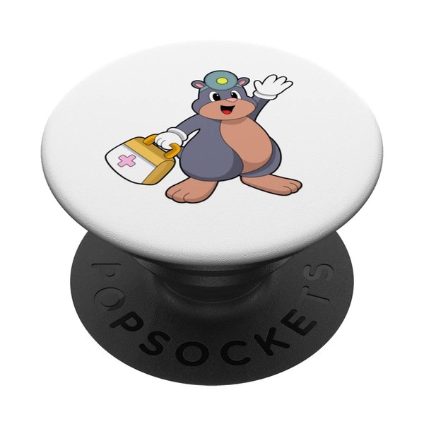 Mole Nurse First aid kit PopSockets Swappable PopGrip