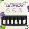 PURE AROMA Set de aceites esenciales 100% puros - 6