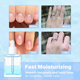 EJW Cherry Blossom Cuticle Oil for Nails, Hydrating, Moisturizing, Scented Nail Oil Cuticle Care, Infused with Jojoba & Coconut Oil, Moisturizes & Conditions, 0.5 fl. oz