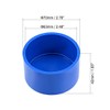 sourcing map 63mm PVC Pipe Cap Fitting, Slip End Caps