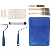 Prograde Pro Grade Paint Roller Kit, Brush & Roller,10 Piece