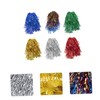 Healeved 6Pcs Charming Cosplay Wigs Shiny Foil Tinsel Fake Hair