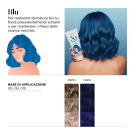 Kemon Yo Cond Blu Maschera Riflessante Vegan 200 ml